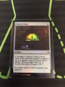 MTG Magic The Gathering Witch’s Oven Foil ELD Artifact Combo Commander - Image 1