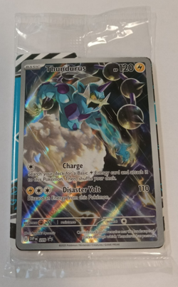 Pokemon Thundurus SV Promo 209 Black Bolt ETB Black Star Promo New Sealed - Image 1
