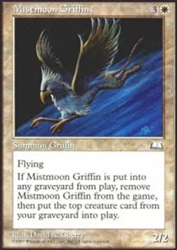 1 x Mistmoon Griffin - Weatherlight - Light Play - MTG - Image 1