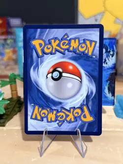 Derpy Pokemon Fan Made Holo Display Cards - Derpy Slowpoke - Tail Fishing - Image 4