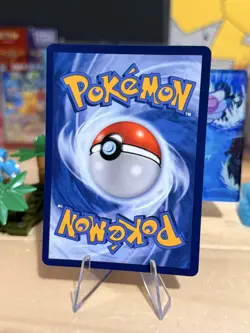 Derpy Pokemon Fan Made Holo Display Cards - Derpy Riolu - Is Just A Baby Lucario - Image 4