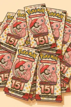 Pokemon 151 Booster Pack - Scarlet & Violet - English - New/Sealed 18 Packs - Image 4