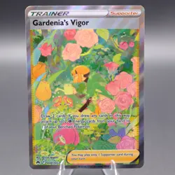 Gardenia's Vigor GG61/GG70 Ultra Rare Crown Zenith: Galarian Gallery Pokemon TCG - Image 1