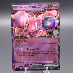 Team Rocket's Mewtwo ex - 216 Promo SV: Scarlet & Violet Promo Cards Pokemon TCG - Image 1
