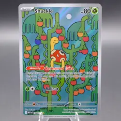 Shuckle 136/132 Illustration Rare ME01: Mega Evolution Pokemon TCG NM - Image 1