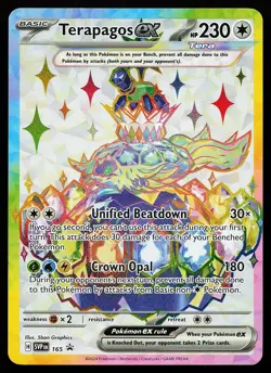 Terapagos ex 165 Holo Scarlet & Violet Promo Pokemon Card - Image 1