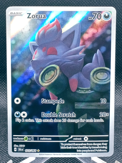Zorua 075/064 Illustration Rare Shrouded Fable Pokemon TCG NM - Image 1