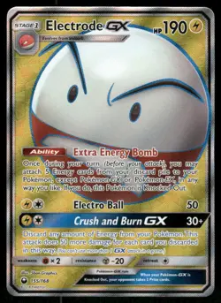 Pokemon Cards Electrode GX 155/168 Celestial Storm Ultra Rare NM *2 - Image 1
