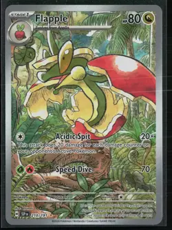 Flapple 210/191 Surging Sparks Illustration Rare Pokemon - Image 1