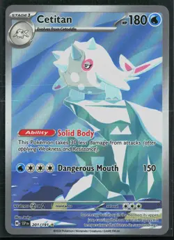 Cetitan 201/191 Surging Sparks Illustration Rare Pokemon - Image 1