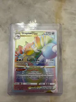 Pokemon TCG Drapion VSTAR 200/196 Swsh11 Lost Origin Secret Rare Holo 270 HP - Image 1