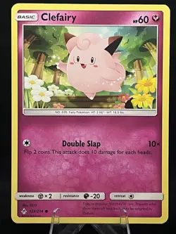 2019 Clefairy 132/214 - Unbroken Bonds - NM Pokemon TCG - Image 1