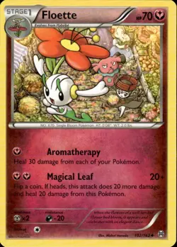 FLOETTE 102/162 BREAKTHROUGH UC POKEMON LP - Image 1