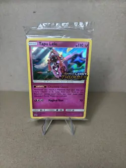 Pokemon TAPU LELE SM152 (Stamped Prerelease Promo) Lost Thunder - NM/Near Mint - Image 1