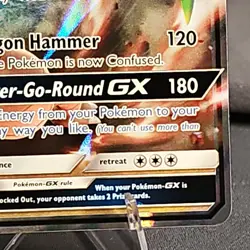 Pokemon Alolan Exeggutor GX Ultra Rare Full Art 74/111 SM-Crimson Invasion NM - Image 4