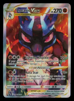 Lucario VSTAR SWSH291 Holo Promo Sword & Shield Promo Pokemon Near Mint - Image 1