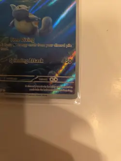 Wartortle 171/165 Scarlet & Violet 151 Illustration Rare Full Art Holo Pokemon - Image 3