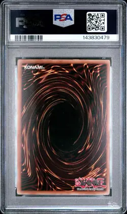 2008 Yu-Gi-Oh! Fog King LODT Unlimited Secret Rare PSA 9 - Image 2