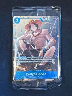 One Piece TCG - Portgas.D.Ace P-074 Promo Card One Piece Tin Set Vol. 2 *SEALED* - Image 1