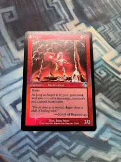 MTG Foil Anger EX/LP+ Judgment - Image 1