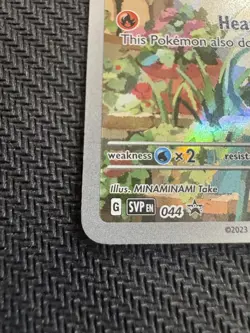 Charmander SVP 044 Black Star Promo Full Art Holo Pokemon TCG - Image 4