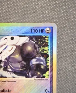 Aggron 1/109 EX Ruby & Saphire - Reverse Holo Rare E-reader - Pokemon TCG 2003 - Image 4