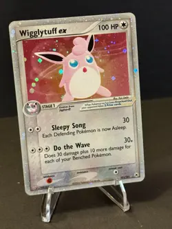 (C10125) POKEMON TCG Wigglytuff ex 101/101 LP Holo Rare Hidden Legends - Image 3