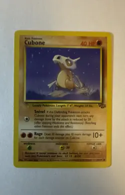 Cubone Pokemon Jungle Regular (Japanese) - Image 1