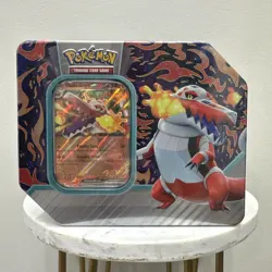 Paldea Partners Tin Skeledirge ex Scarlet & Violet Pokemon TCG **SEALED/NEW** - Image 1