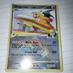 Pokemon TCG Dragonite FB 056/147 League & Championship Reverse Holo Promo 100 HP - Image 1