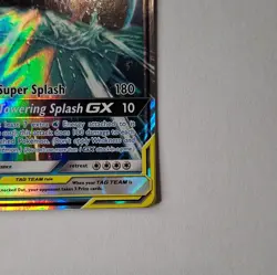 Pokemon Magikarp & Wailord Gx Tag Team Sm166 Black Star Promo #sm166 - Image 3
