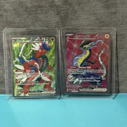 Koraidon EX 231/197 and Miraidon EX 227/198 Pokemon TCG Bundle NM - Image 1