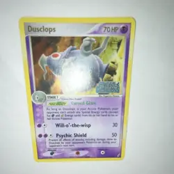 Pokemon Dusclops Reverse Holo Rare EX Crystal Guardians 17/100 70HP English 2006 - Image 4