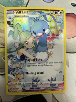 Pokemon TCG Illustration Altaria Holo Ultra Rare TG11/TG30 Silver Tempest NM - Image 1