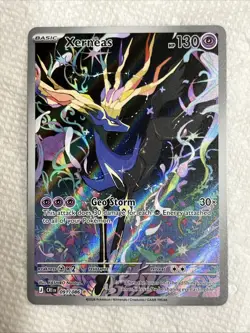 2026 Pokemon Chaos Rising Xerneas 091/086 Free Shipping - Image 1