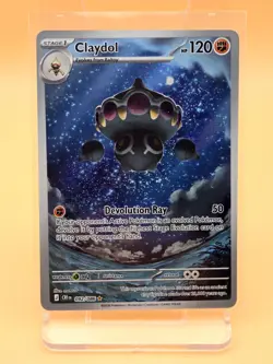 Claydol 92/86 Illustration Rare Pokemon Chaos Rising ME04 NM - Image 1