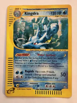 Kingdra (H14) Holo Rare Aquapolis H14/H32 - Pokemon TCG - Image 1