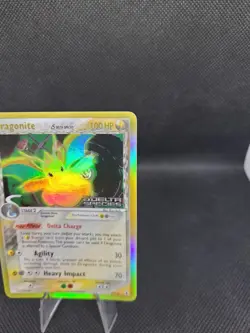 Pokemon TCG Dragonite EX Delta Reverse Holo Rare 3/113 Delta Species Light Play - Image 3