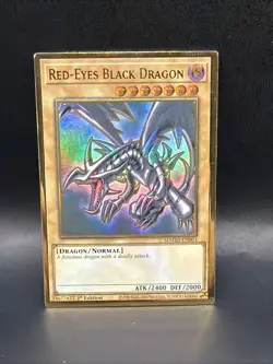 Red-Eyes Black Dragon MAGO-EN003 Premium Gold Rare 1st - Image 1
