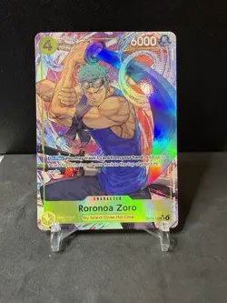 One Piece Roronoa Zoro Alternate Art OP15-113 - Image 1