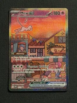 Pokemon Mew ex - Promo Holo SV: Scarlet & Violet Promo Cards 053 NM F - Image 1