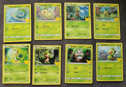 2021 McDonalds Pokemon 25th Anniversary 25 Card Non-Holo Base Set NM Complete - Image 2