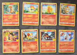2021 McDonalds Pokemon 25th Anniversary 25 Card Non-Holo Base Set NM Complete - Image 3