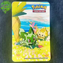 Sprigatito #0906 Card and Sticker Set - NM 2023 Pokemon TCG - Mini Tin Puzzle - Image 4