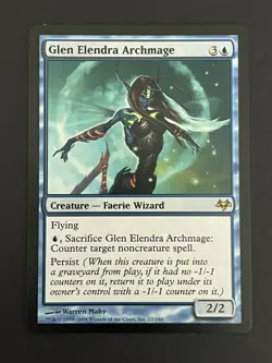 MTG Glen Elendra Archmage - Eventide - Magic: The Gathering - Commander - Image 1