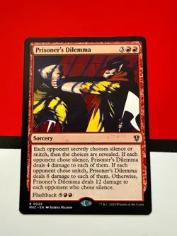 Magic the Gathering: Prisoner's Dilemma R 0034 MKC NM - Image 1