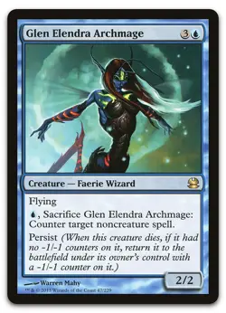 Glen Elendra Archmage #47 (NM) Modern Masters MMA Magic MTG - Image 1
