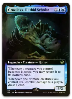 Grazilaxx, Illithid Scholar (Extended Art) #367 (Foil) LP Forgotten Realms - Image 1
