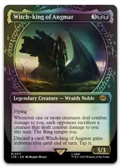 Witch-king of Angmar (Showcase) #311 (Foil) (NM) Lord of the Rings LTR Magic MTG - Image 1