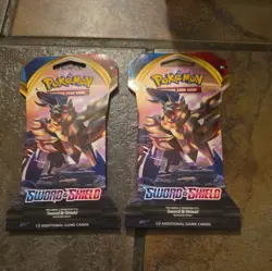 Pokemon Sword & Shield Base Set Sleeved Booster Packs (2) - Image 1